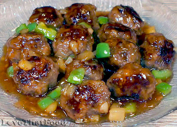 Polynesian Meatballs