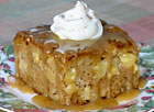 Apple Cake with Caramel Glaze