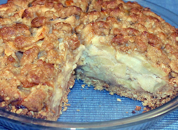 Apple Custard Pie