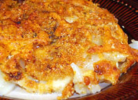 Au Gratin Potatoes with Crumb Topping