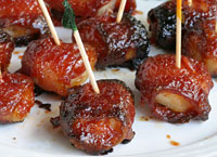 Bacon Wrapped Water Chestnuts