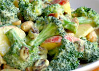 Broccoli Salad with Honey Mustard