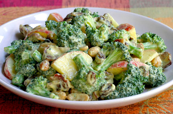 Broccoli Salad with Honey Mustard