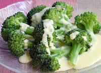 Broccoli with Hollandaise Sauce