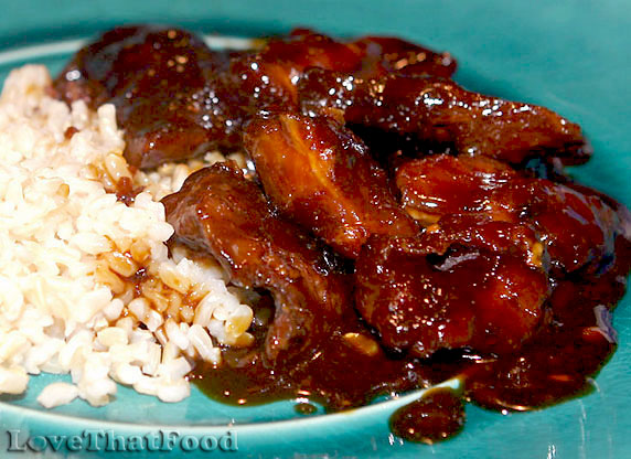 Candied Polynesian Spareribs