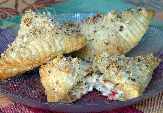 Chicken Cheese Turnovers