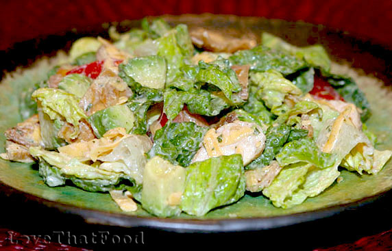 Chicken Chipotle Ranch Salad