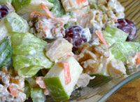 Chicken Salad with Grapes and Apples