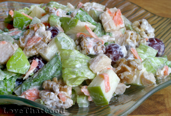 Crunchy Apple Chicken Salad