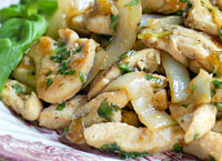 Chicken with Basil