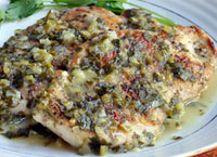 Chicken with Lemon Herb Sauce