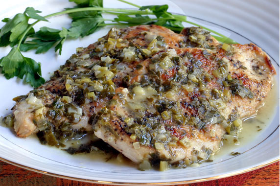 Chicken with Lemon Herb Sauce