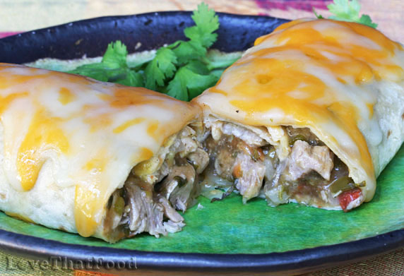 Chile Verde Burrito