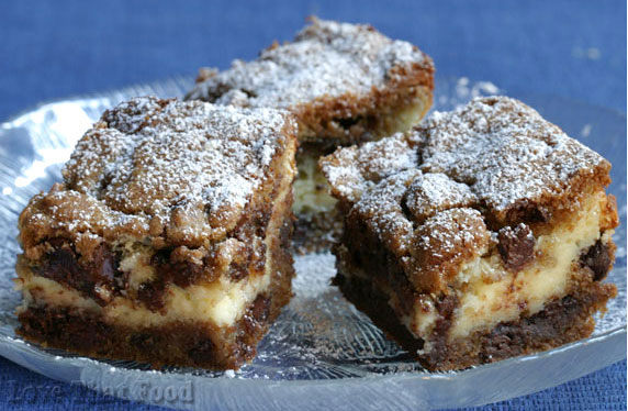 Chocolate Chip Cheesecake Bars