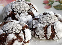 Chocolate Crinkle Cookies