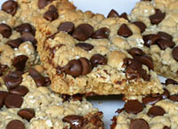 Chocolate Chip Oatmeal Bars