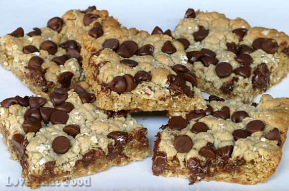 Chocolate Oatmeal Bars