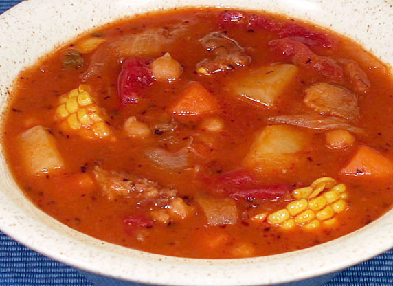 Chunky Mexican Pork Stew