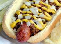 Coney Island Chili Dog