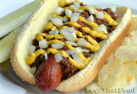 Coney Island Chili Dog