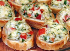 Crab Crostini