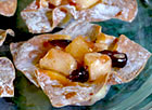 Cranberry Apple Wonton Cups