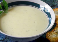 Creamy Potato Leek Soup