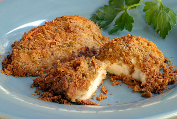 Crispy Cheese Baked Chicken