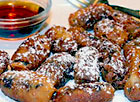 Crispy Sausage Pancake Bites