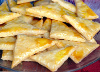 Flaky Cheese Triangles