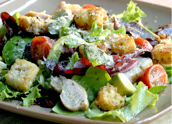 Garden Salad with Dijon Vinaigrette