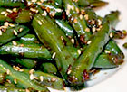 Garlic & Ginger Green Beans