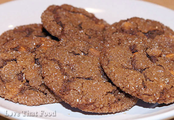 Gingerbread Butterscotch Cookies