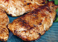 Grilled Chicken with Soy Wine Sauce