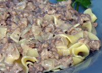 Ground Beef Stroganoff