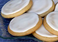 Iced Lebcucken Cookies