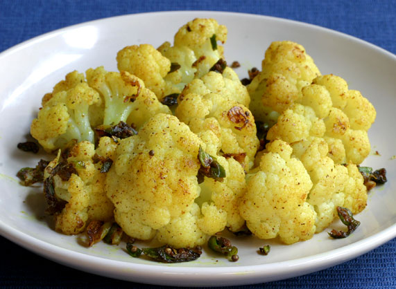 Indian Spiced Cauliflower