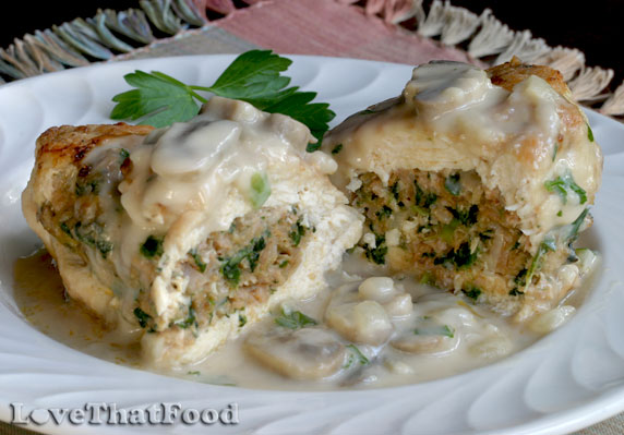 italian Sausage Stuffed Chicken Breasts