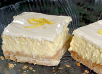 Lemon Cheesecake Bars