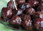 Meatballs with Cherry Sauce