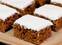 Molasses Cake Bars