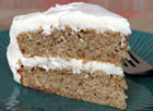 Oatmeal Applesauce Cake with Cream Cheese Frosting