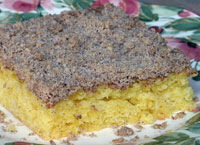 Orange Crumb Cake