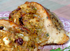 Pork Chops with Apple Cranberry Stuffing