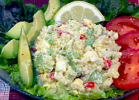 Rice and Egg Salad