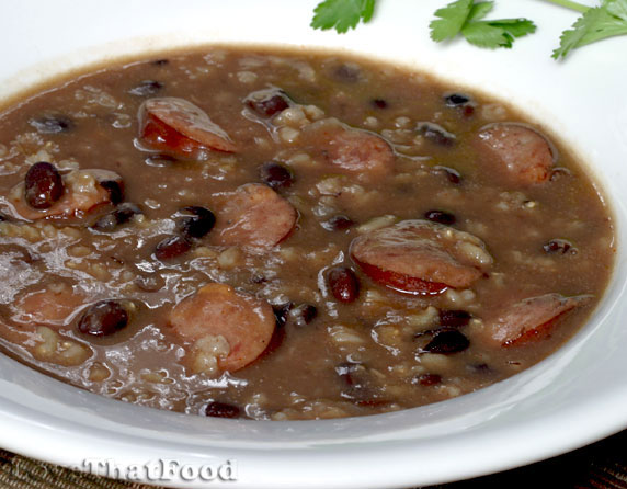 Sausage and Black Bean Soup