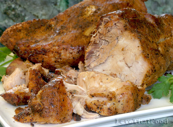 Seasoned Roasted Pork Shoulder