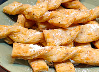 Sesame Cheese Twists