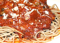 Spaghetti and Meatballs