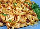 Thai Chicken Fettuccine